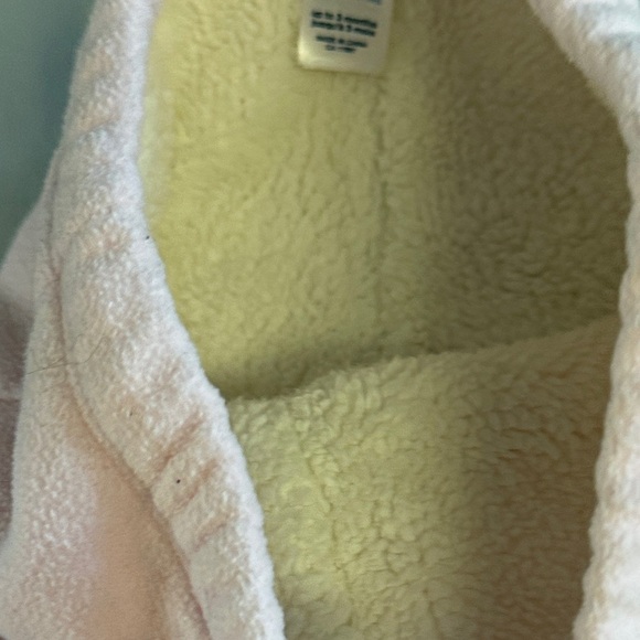 GAP Soft Pink Baby Footed Sherpa lined pants - Picture 3 of 3